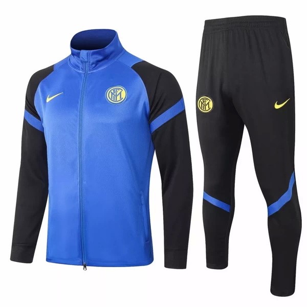 Survetement Football Inter Milan 2020-21 Bleu Noir Jaune